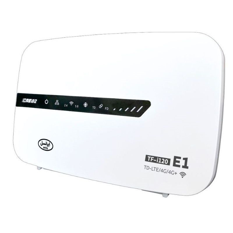 مودم 4G/TD-LTE ایرانسل مدل TF-i120 E به همراه سیم کارت و 1000 گیگابایت اینترنت 6 ماهه